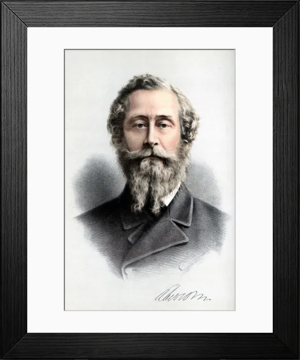 Framed Print : James Hamilton, 1st Duke of Abercorn, British Conservative politician, c1890. Artist: Cassell, Petter & Galpin Framed Print : James Hamilton, 1st Duke of Abercorn, British Conservative politician, c1890. Artist: Cassell, Petter & Galpin