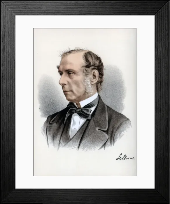 Framed Print : Roundell Palmer, 1st Earl of Selborne, British lawyer and Liberal politician, c1890. Artist: Cassell, Petter & Galpin Framed Print : Roundell Palmer, 1st Earl of Selborne, British lawyer and Liberal politician, c1890. Artist: Cassell, Petter & Galpin