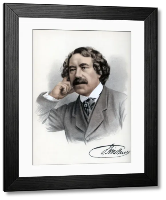 Framed Print : John Sims Reeves, English vocalist, c1890. Artist: Cassell, Petter & Galpin Framed Print : John Sims Reeves, English vocalist, c1890. Artist: Cassell, Petter & Galpin