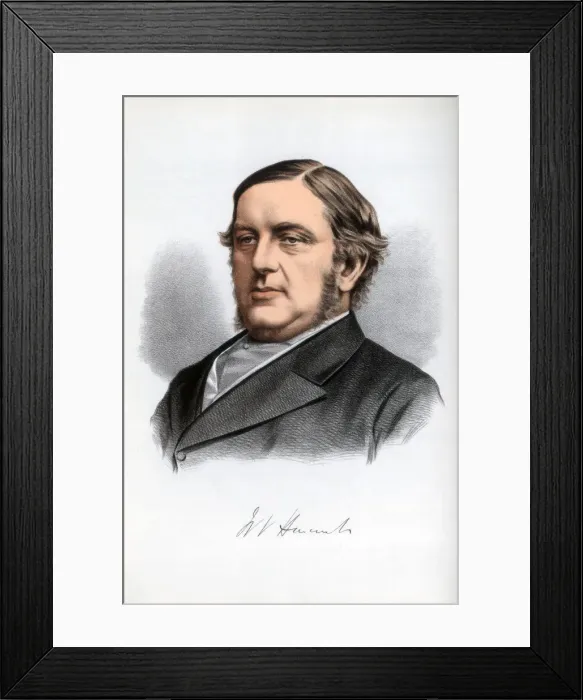 Framed Print : William Vernon Harcourt, British Liberal statesman, c1890. Artist: Cassell, Petter & Galpin Framed Print : William Vernon Harcourt, British Liberal statesman, c1890. Artist: Cassell, Petter & Galpin