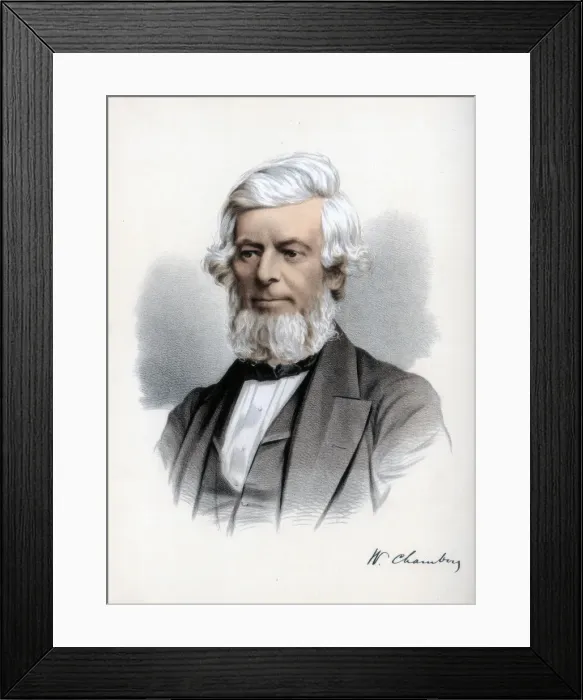 Framed Print : William Chambers of Glenormiston, Scottish publisher and politician, c1890. Artist: Cassell, Petter & Galpin Framed Print : William Chambers of Glenormiston, Scottish publisher and politician, c1890. Artist: Cassell, Petter & Galpin