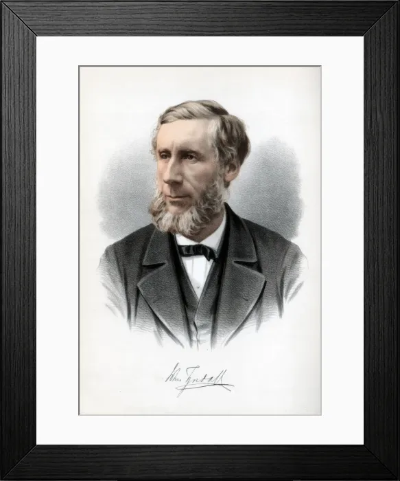 Framed Print : Professor John Tyndall, Irish natural philosopher, c1890. Artist: Cassell, Petter & Galpin Framed Print : Professor John Tyndall, Irish natural philosopher, c1890. Artist: Cassell, Petter & Galpin