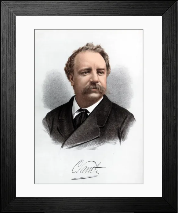 Framed Print : Sir Charles Santley, English vocalist, c1890. Artist: Cassell, Petter & Galpin Framed Print : Sir Charles Santley, English vocalist, c1890. Artist: Cassell, Petter & Galpin
