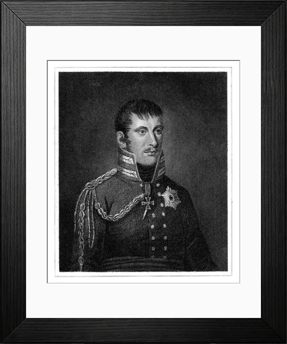 Framed Print : Frederick William III, King of Prussia, 1815. Artist: A Wheltier