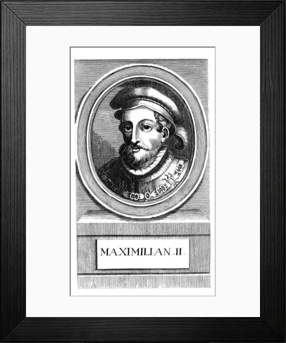 Framed Print : Maximillian II, Holy Roman Emperor from 1564-1576 Framed Print : Maximillian II, Holy Roman Emperor from 1564-1576