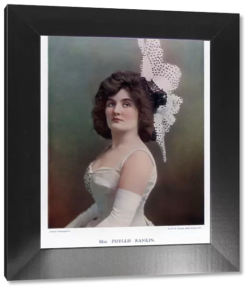 Phyllis Rankin, American actress, 1901. Artist: W&D Downey
