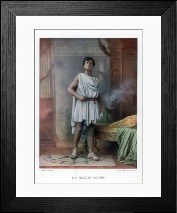 Framed Print : Charles Hayden Coffin, English actor and singer, 1901. Artist: Ellis & Walery Framed Print : Charles Hayden Coffin, English actor and singer, 1901. Artist: Ellis & Walery