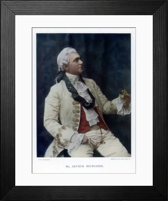 Framed Print : Arthur Bourchier, English actor, 1901. Artist: Window & Grove Framed Print : Arthur Bourchier, English actor, 1901. Artist: Window & Grove