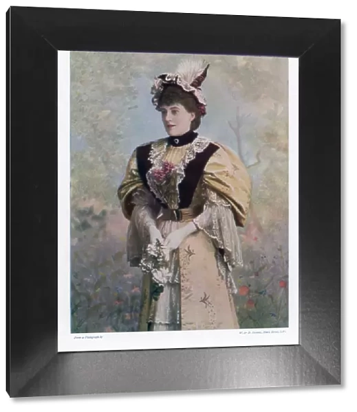 Maud Hobson, actress, 1901. Artist: W&D Downey