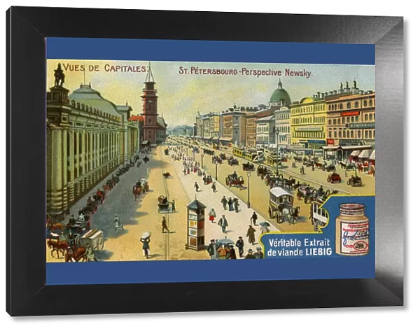 Views of Capitals: Nevsky Prospect, St Petersburg, c1900