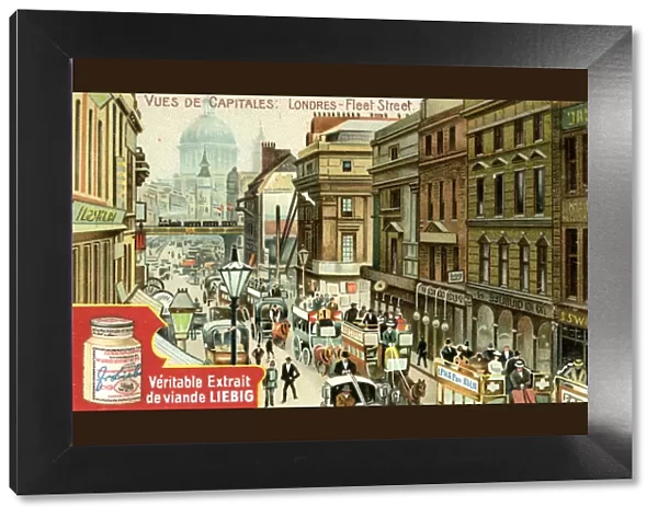 Views of Capitals: Fleet Street, London, c1900