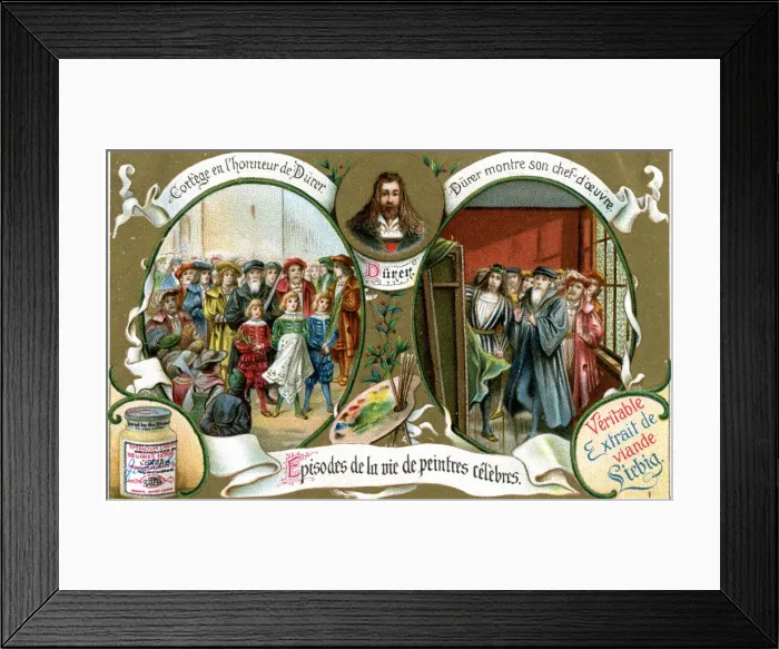 Framed Print : Episodes of the Life of Famous Painters: Durer, (c1900) Framed Print : Episodes of the Life of Famous Painters: Durer, (c1900)