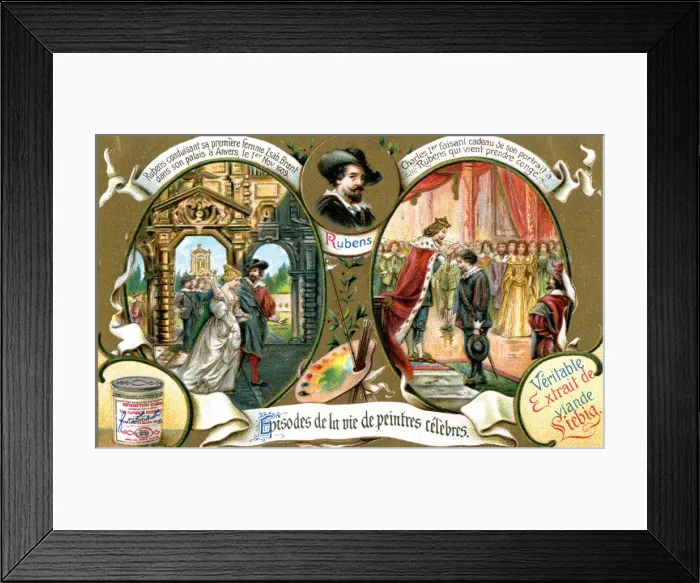 Framed Print : Episodes of the Life of Famous Painters: Rubens, (c1900) Framed Print : Episodes of the Life of Famous Painters: Rubens, (c1900)