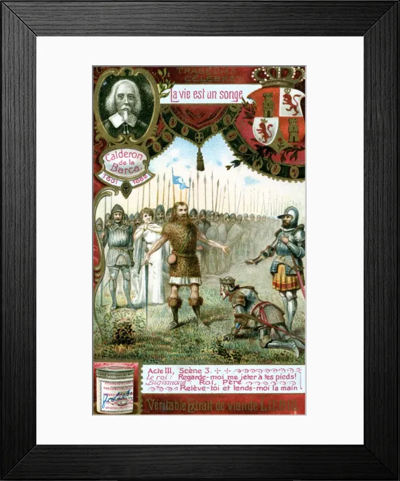 Framed Print : Life Is A Dream by Calderon de la Barca (1600-1681), (c1900)