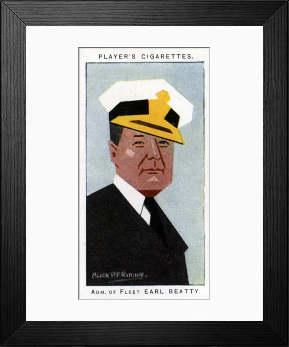 Framed Print : David Beatty, 1st Earl Beatty, admiral, 1926. Artist: Alick P F Ritchie Framed Print : David Beatty, 1st Earl Beatty, admiral, 1926. Artist: Alick P F Ritchie