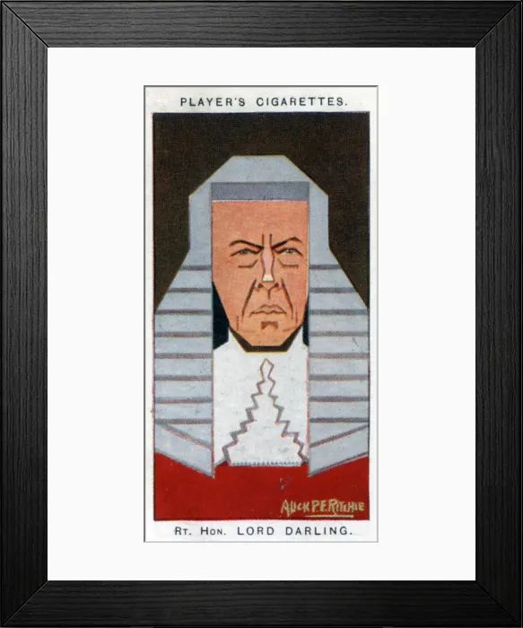 Framed Print : Charles John Darling, 1st Baron Darling, British judge, 1926. Artist: Alick P F Ritchie Framed Print : Charles John Darling, 1st Baron Darling, British judge, 1926. Artist: Alick P F Ritchie