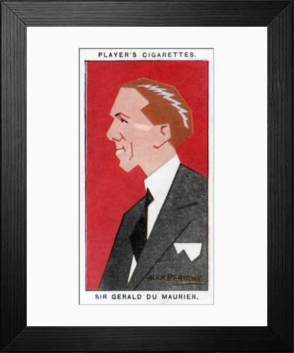 Framed Print : Sir Gerald du Maurier, British actor-manager, 1926. Artist: Alick P F Ritchie Framed Print : Sir Gerald du Maurier, British actor-manager, 1926. Artist: Alick P F Ritchie