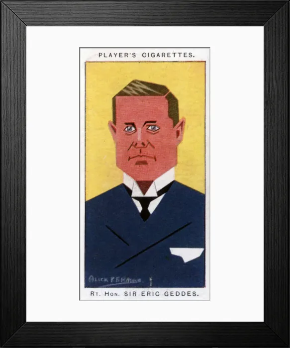 Framed Print : Sir Eric Campbell Geddes, British politician, 1926. Artist: Alick P F Ritchie Framed Print : Sir Eric Campbell Geddes, British politician, 1926. Artist: Alick P F Ritchie