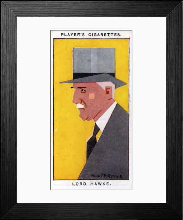 Framed Print : Martin Bladen Hawke, 7th Baron Hawke, British cricketer, 1926. Artist: Alick P F Ritchie Framed Print : Martin Bladen Hawke, 7th Baron Hawke, British cricketer, 1926. Artist: Alick P F Ritchie