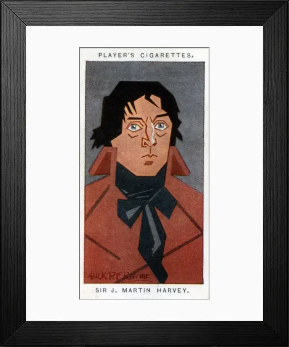 Framed Print : Sir John Martin-Harvey, British actor and theatre manager, 1926. Artist: Alick P F Ritchie Framed Print : Sir John Martin-Harvey, British actor and theatre manager, 1926. Artist: Alick P F Ritchie