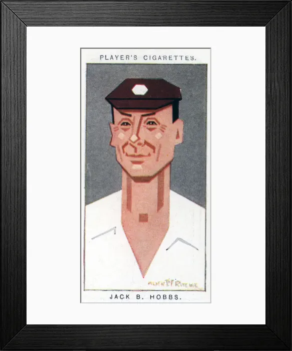 Framed Print : Sir Jack Hobbs, British cricketer, 1926. Artist: Alick P F Ritchie Framed Print : Sir Jack Hobbs, British cricketer, 1926. Artist: Alick P F Ritchie