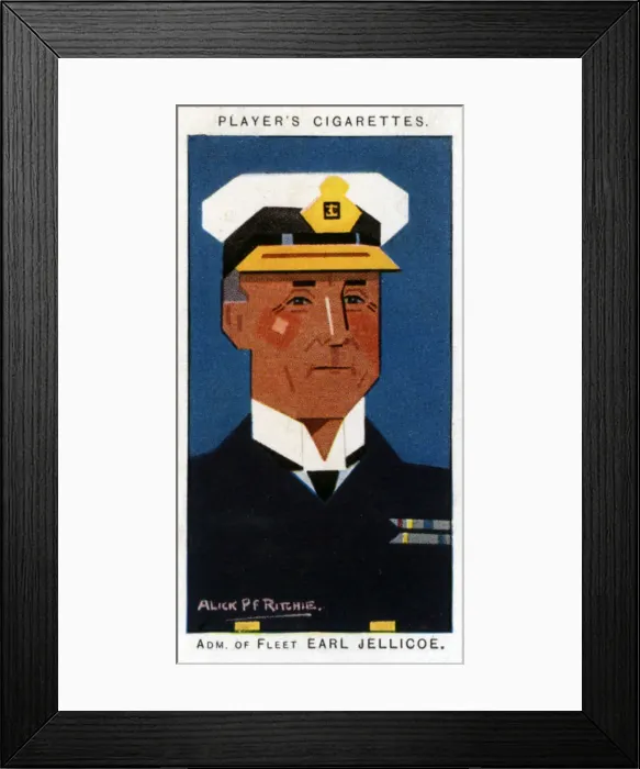 Framed Print : John Rushworth Jellicoe, 1st Earl Jellicoe, British admiral, 1926. Artist: Alick P F Ritchie Framed Print : John Rushworth Jellicoe, 1st Earl Jellicoe, British admiral, 1926. Artist: Alick P F Ritchie