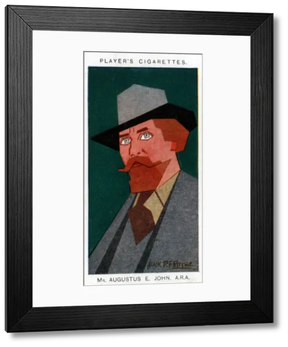 Framed Print : Augustus John, British painter, 1926. Artist: Alick P F Ritchie Framed Print : Augustus John, British painter, 1926. Artist: Alick P F Ritchie