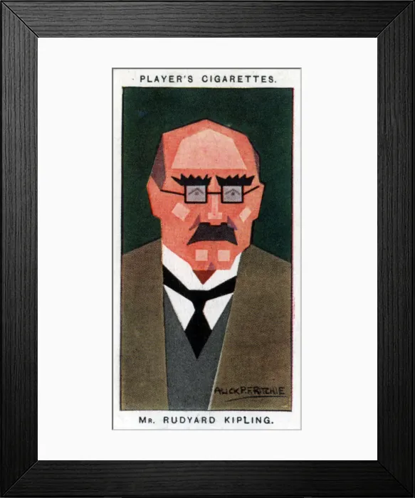 Framed Print : Rudyard Kipling, British writer and poet, 1926. Artist: Alick P F Ritchie Framed Print : Rudyard Kipling, British writer and poet, 1926. Artist: Alick P F Ritchie