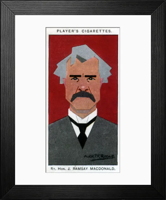 Framed Print : Ramsay MacDonald, British Prime Minister, 1926. Artist: Alick P F Ritchie Framed Print : Ramsay MacDonald, British Prime Minister, 1926. Artist: Alick P F Ritchie