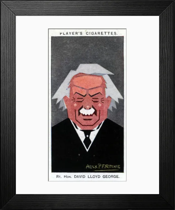 Framed Print : David Lloyd George, 1st Earl Lloyd-George, British Prime Minister, 1926. Artist: Alick P F Ritchie Framed Print : David Lloyd George, 1st Earl Lloyd-George, British Prime Minister, 1926. Artist: Alick P F Ritchie