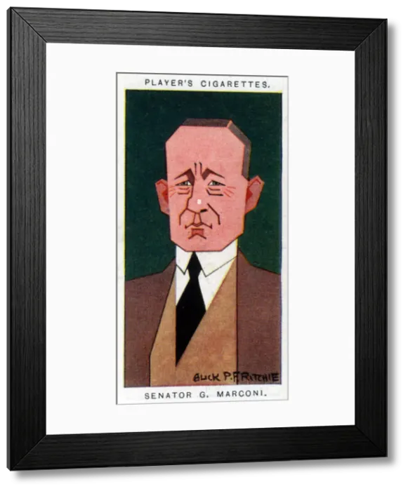 Framed Print : Guglielmo Marconi, Italian inventor, 1926. Artist: Alick P F Ritchie Framed Print : Guglielmo Marconi, Italian inventor, 1926. Artist: Alick P F Ritchie