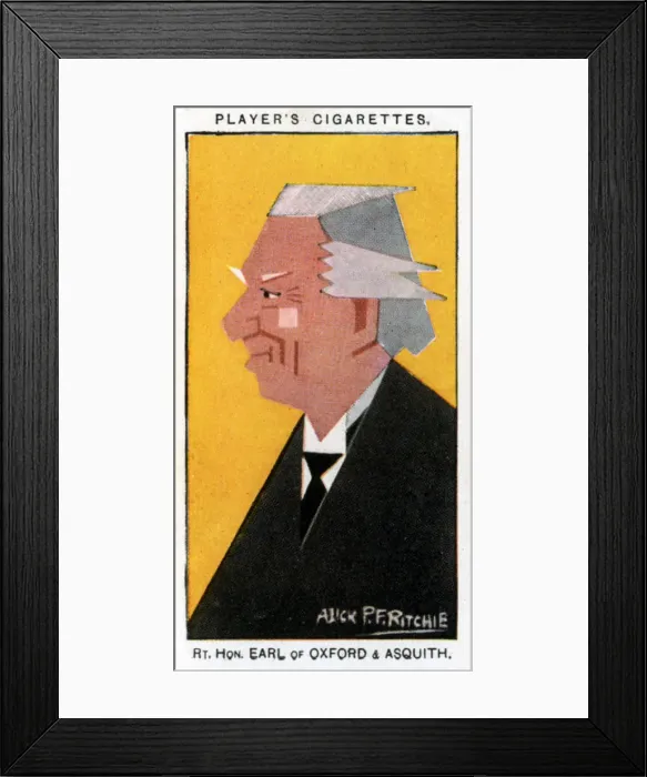 Framed Print : Herbert Henry Asquith, 1st Earl of Oxford and Asquith, British Prime Minister, 1926. Artist: Alick P F Ritchie Framed Print : Herbert Henry Asquith, 1st Earl of Oxford and Asquith, British Prime Minister, 1926. Artist: Alick P F Ritchie