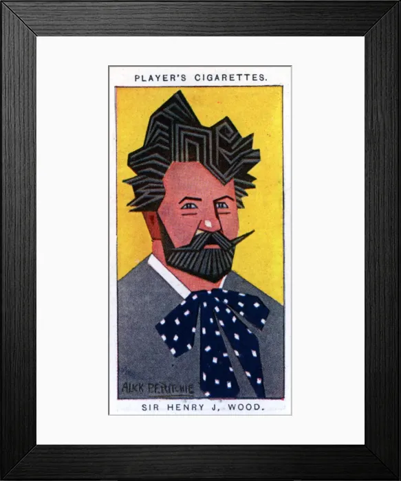 Framed Print : Sir Henry Joseph Wood, British conductor, 1926. Artist: Alick P F Ritchie Framed Print : Sir Henry Joseph Wood, British conductor, 1926. Artist: Alick P F Ritchie