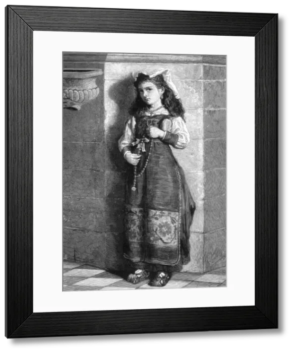 Framed Print : A Good Catholic, 1875. Artist: William Baxter Fyfe Framed Print : A Good Catholic, 1875. Artist: William Baxter Fyfe