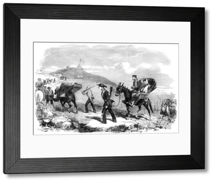 Framed Print : New Ambulance Transport Service, 1855 Framed Print : New Ambulance Transport Service, 1855