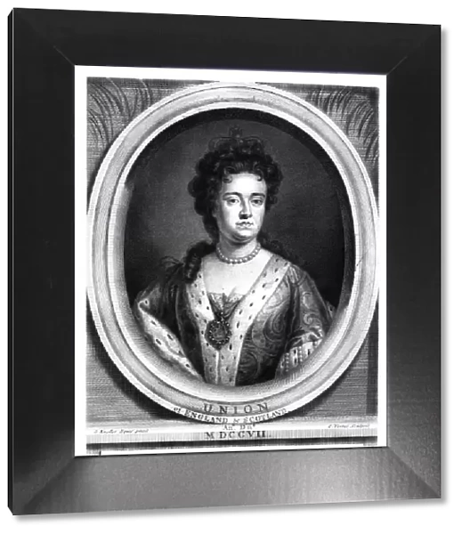 Anne, Queen of Great Britain and Ireland. Artist: George Vertue