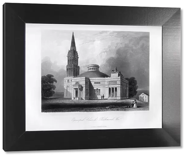 Episcopal Church, Richmond, Virginia, USA, 1855