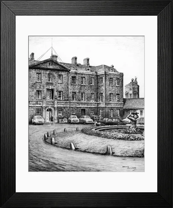 Framed Print : Redcliffe Infirmary, Oxford, c1950-1970. Artist: Graham Clilverd Framed Print : Redcliffe Infirmary, Oxford, c1950-1970. Artist: Graham Clilverd