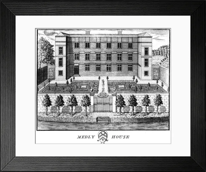 Framed Print : Medley House, Oxford Framed Print : Medley House, Oxford