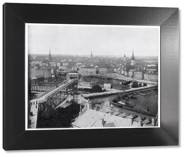 Panorama of Stockholm, Sweden, late 19th century. Artist: John L Stoddard