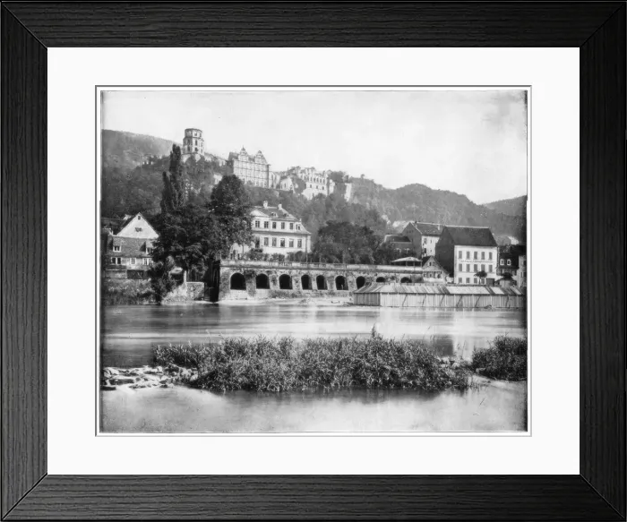 Framed Print : Heidelberg Castle, Germany, late 19th century. Artist: John L Stoddard Framed Print : Heidelberg Castle, Germany, late 19th century. Artist: John L Stoddard