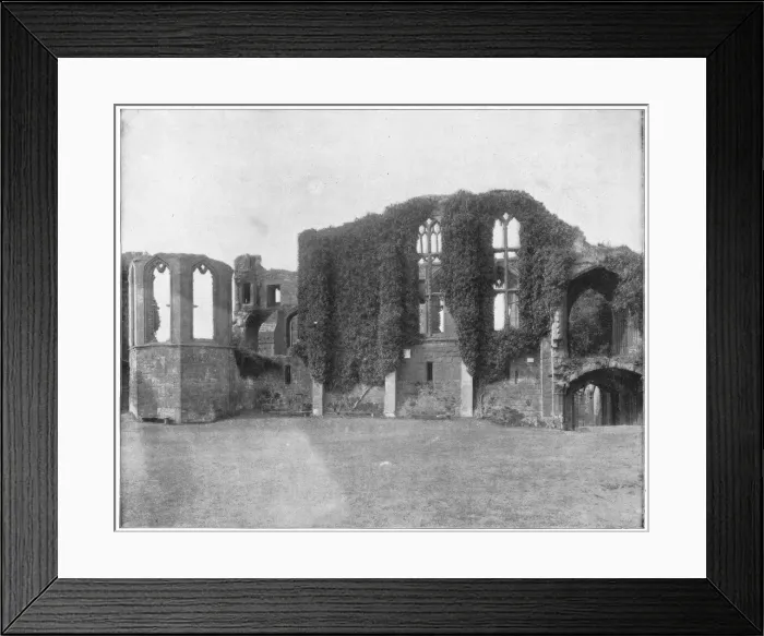 Framed Print : Kenilworth Castle, England, late 19th century. Artist: John L Stoddard Framed Print : Kenilworth Castle, England, late 19th century. Artist: John L Stoddard