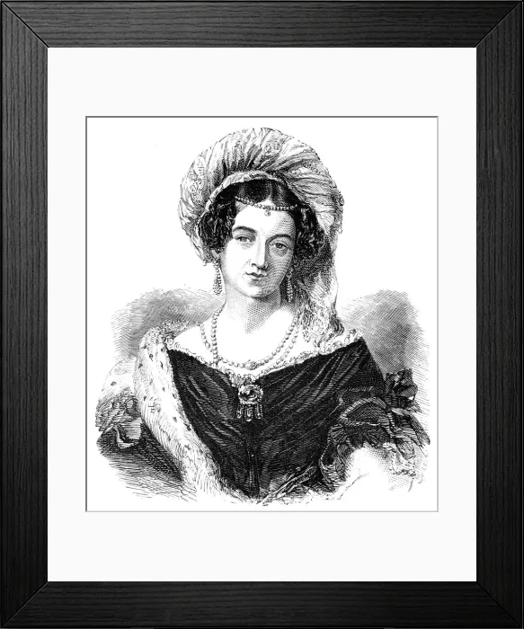 Framed Print : The Duchess of Kent, Marie Victoria, (1786-1861), 1900 Framed Print : The Duchess of Kent, Marie Victoria, (1786-1861), 1900