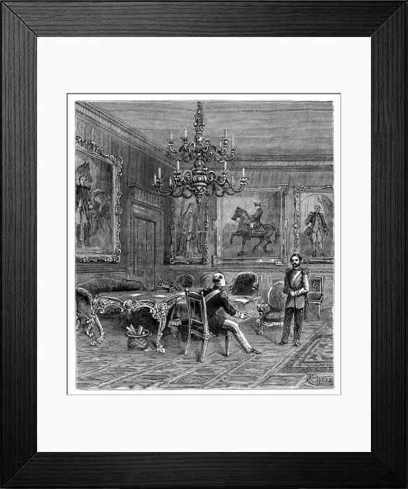 Framed Print : The Council Chamber, St Jamess Palace, 1900 Framed Print : The Council Chamber, St Jamess Palace, 1900