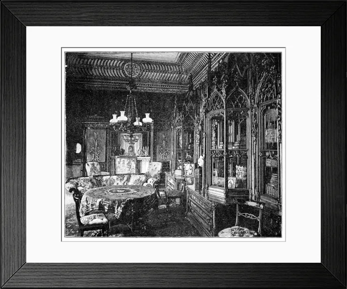 Framed Print : Prince Alberts Music Room, Buckingham Palace, 1900 Framed Print : Prince Alberts Music Room, Buckingham Palace, 1900