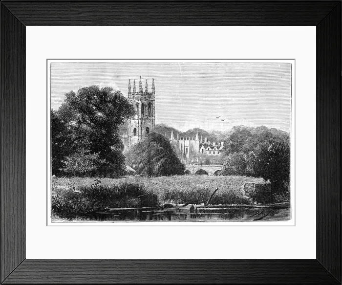 Framed Print : Magdalen College, Oxford, 1900 Framed Print : Magdalen College, Oxford, 1900