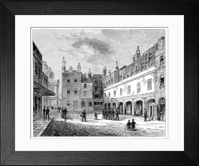 Framed Print : Ambassadors Court, St Jamess Palace, London, 1900 Framed Print : Ambassadors Court, St Jamess Palace, London, 1900