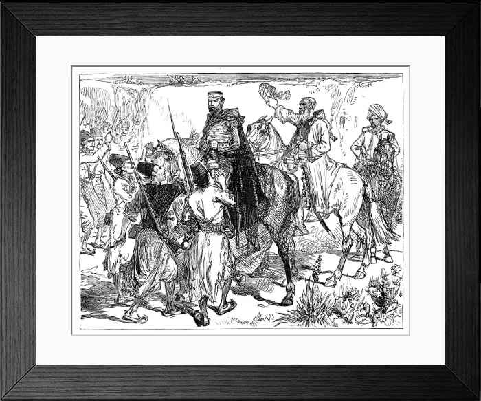 Framed Print : Eldred Pottinger at Herat, Afghanistan, c1837, (1900) Framed Print : Eldred Pottinger at Herat, Afghanistan, c1837, (1900)