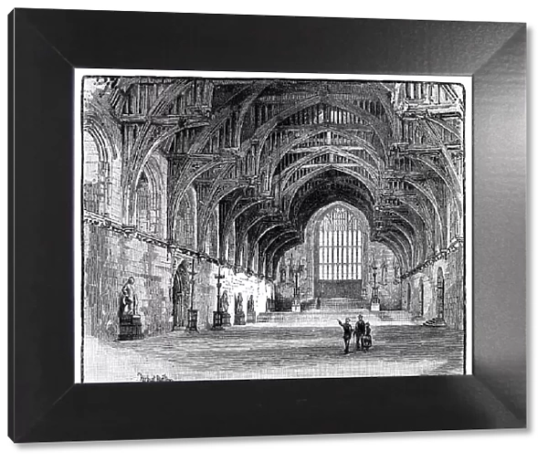 Westminster Hall, London, 1900