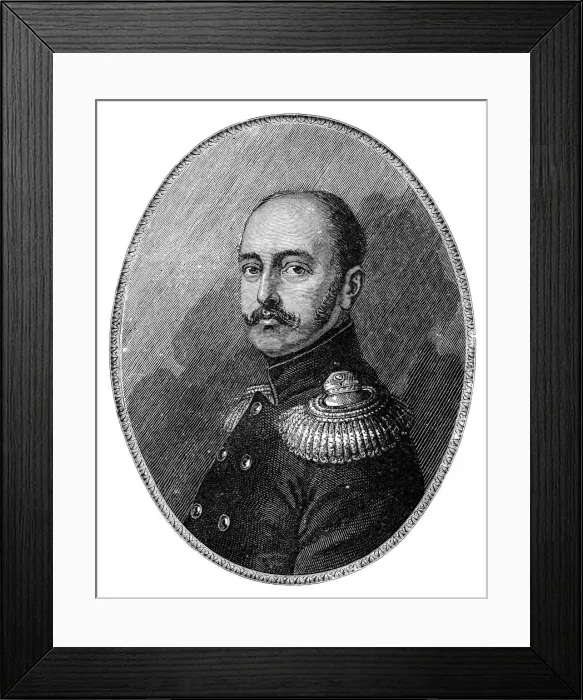 Framed Print : The Emperor Nicholas, (1796-1855), 19th century Framed Print : The Emperor Nicholas, (1796-1855), 19th century